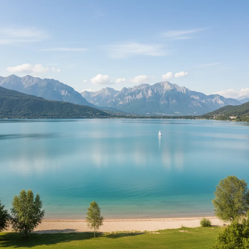 Le lac du Bourget : activités, plages et patrimoine