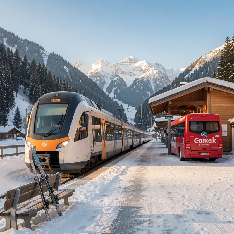 Ski sans voiture depuis Chambéry : trains, bus et navettes