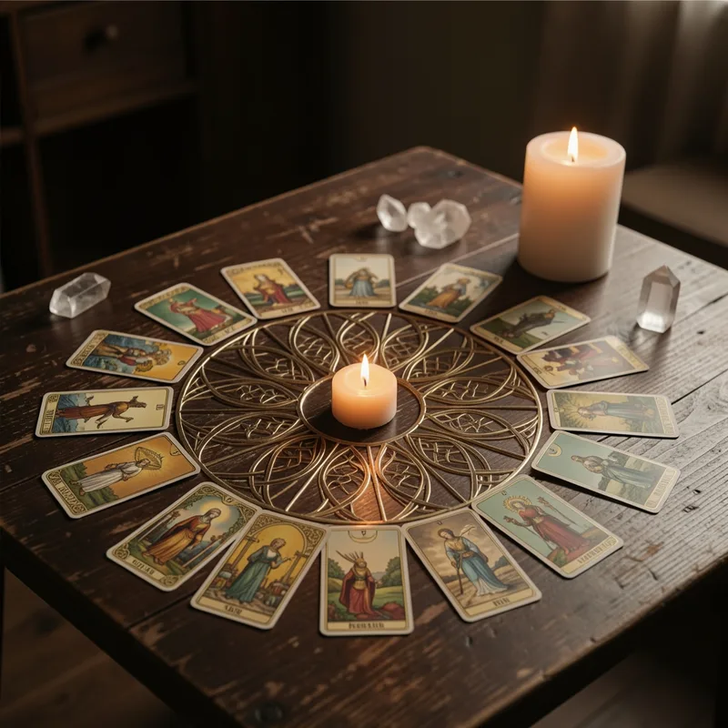 Tarot divinatoire sérieux gratuit : 5 tirages fiables en ligne (2026)